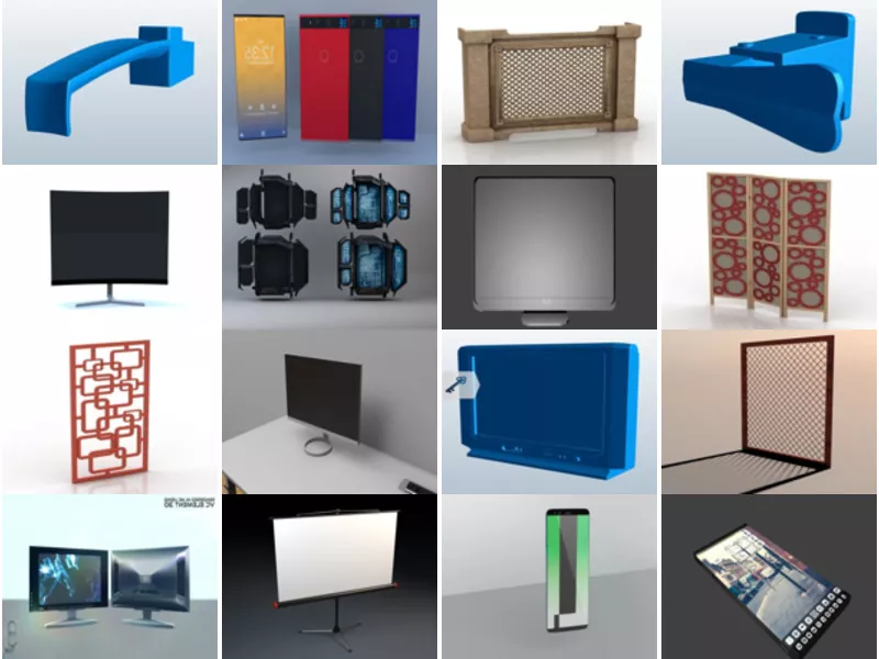 Top 18 Obj Screen 3D Models for Rendering Most Recent 2022