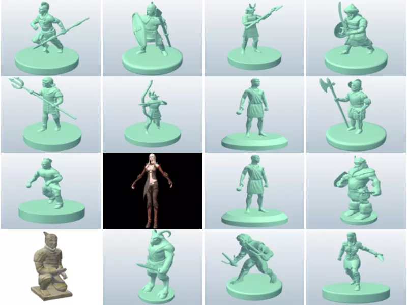 Top 18 Obj Warrior 3D Models Newest 2022