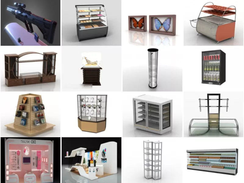 Top 18 Showcase 3D Models for Design Most Popular 2022