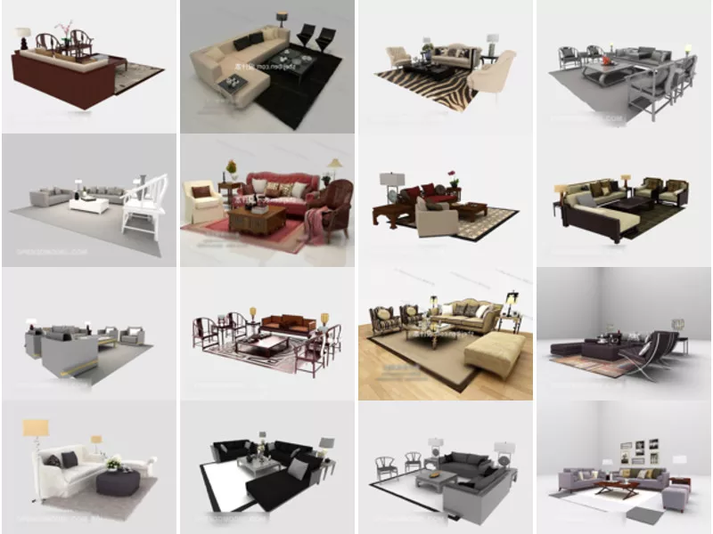 Top 19 3ds Max Combined 3D Models Newest 2022