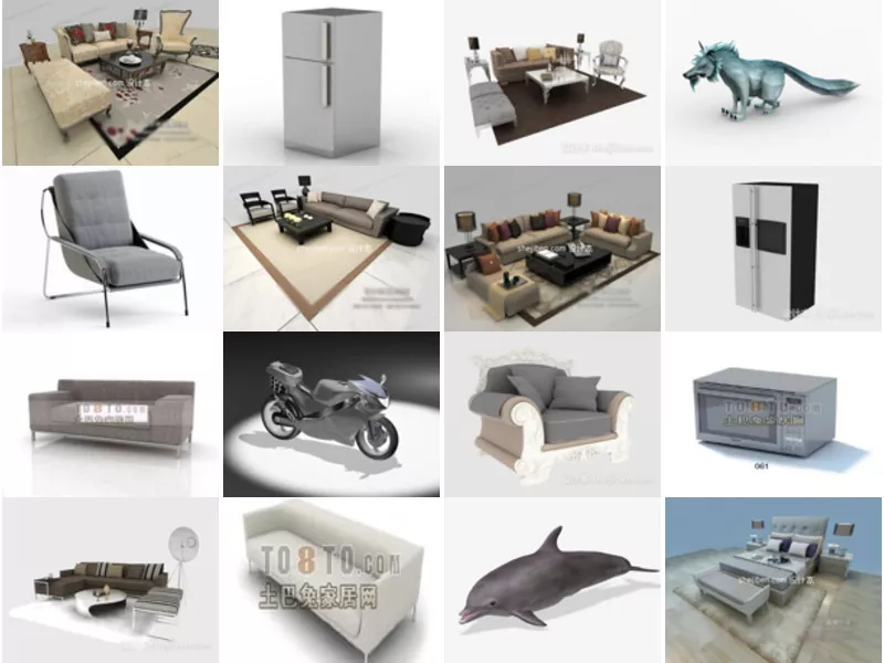 Top 19 3ds Max Grey 3D Models Latest 2022