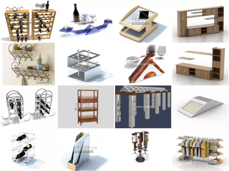 Top 19 3ds Max Rack 3D Models for Design Most Recent 2022
