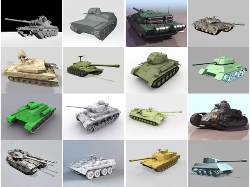 Top 19 3ds Max Tank 3D Models Latest 2022