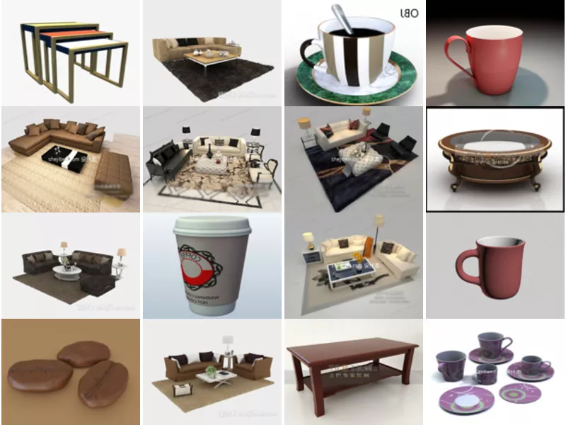 Top 19 Coffee 3D Models Resources Latest 2022