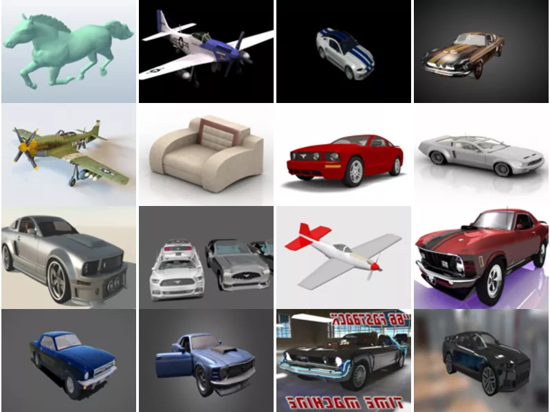 Top 19 Mustang 3D Models Most Recent 2022