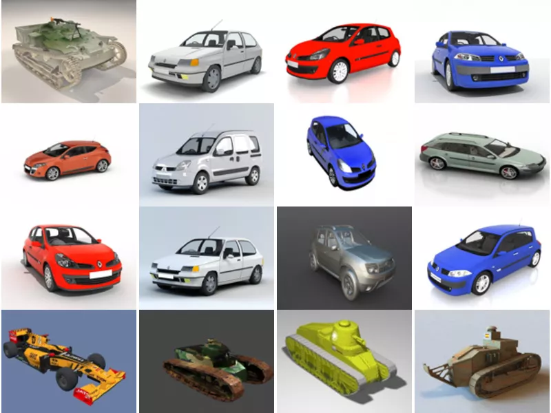 Top 19 Renault Car 3D Models Newest 2022