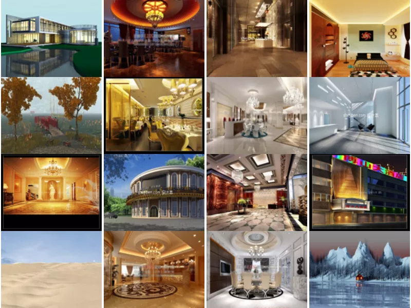 Top 19 Scene 3D Models for Design Latest 2022