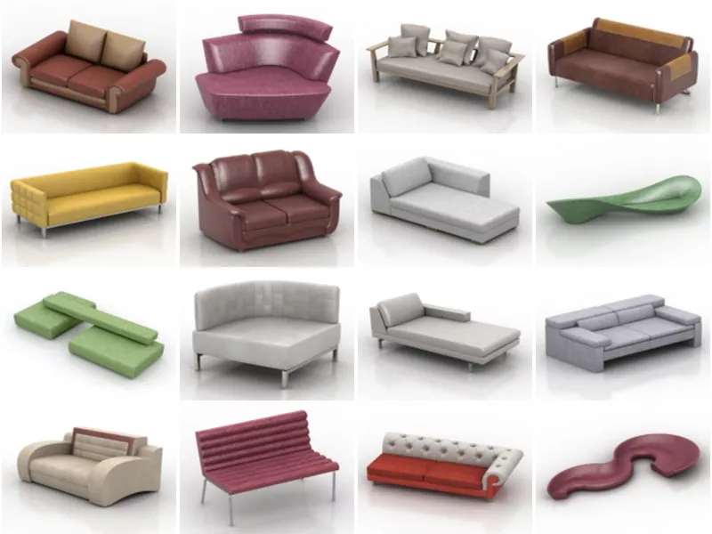 Top 19 Settee 3D Models Newest 2022