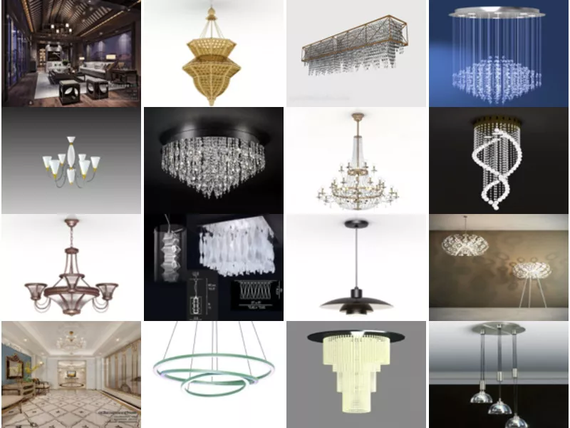 Top 19 Chandelier 3D Models for Rendering Most Viewed 2022
