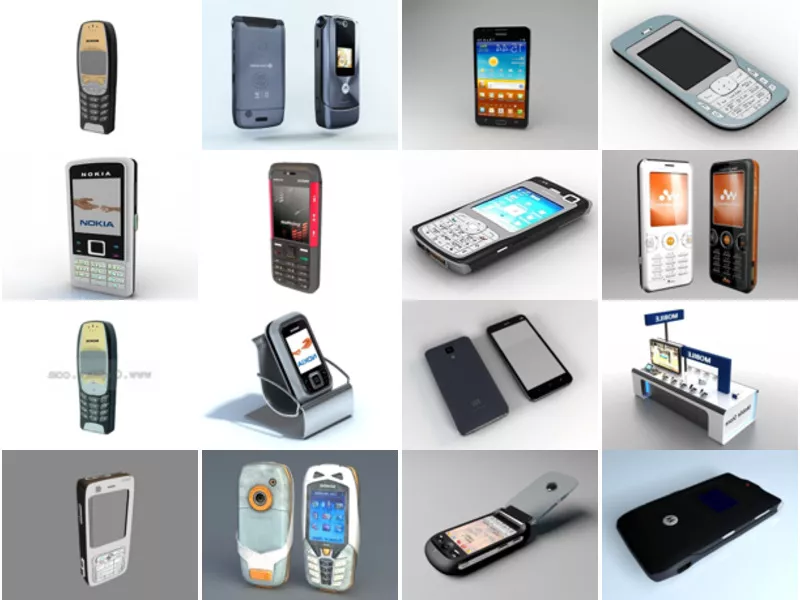 Top 19 Mobile Phone 3D Models Most Viewed 2022