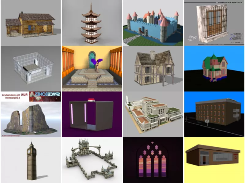 Top 19 Obj Building 3D Models for Design Most Recent 2022