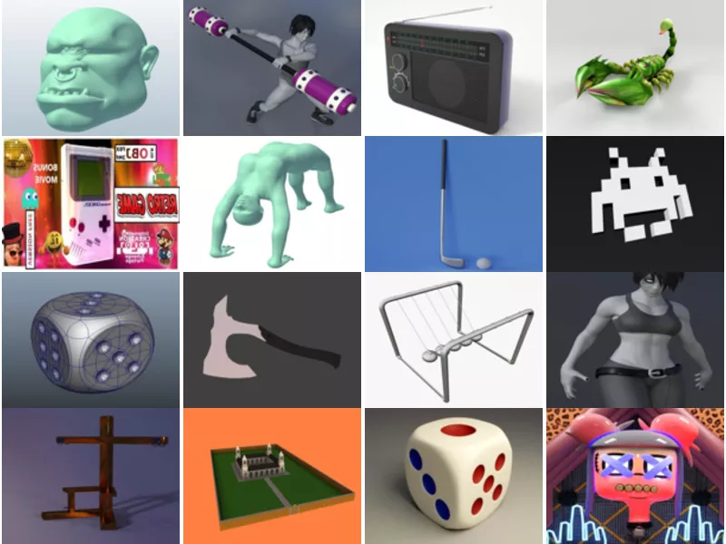 Top 19 Obj Game 3D Models for Free Most Recent 2022
