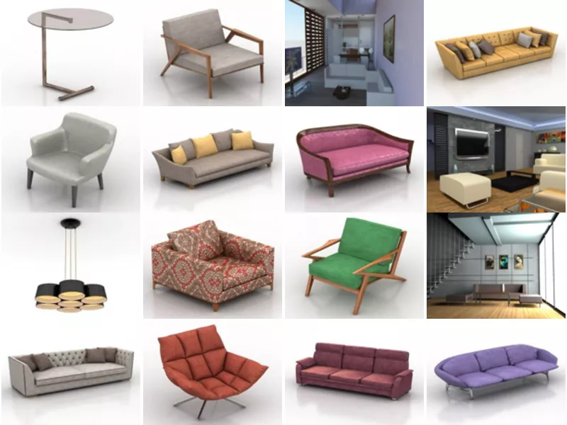 Top 19 Obj Living Room 3D Models for Rendering Most Recent 2022