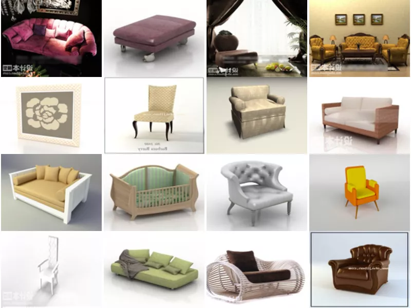 Top 19 Upholstery 3D Models Stuff Most Popular 2022