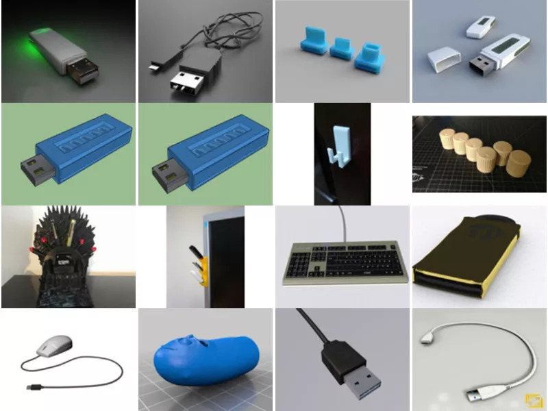 Top 19 Usb 3D Models Most Popular 2022