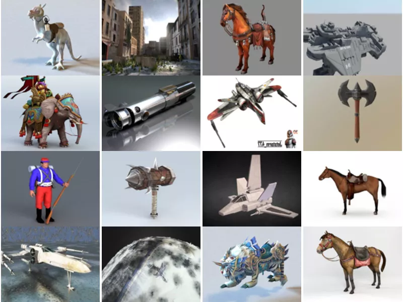 Top 19 War 3D Models Most Viewed 2022