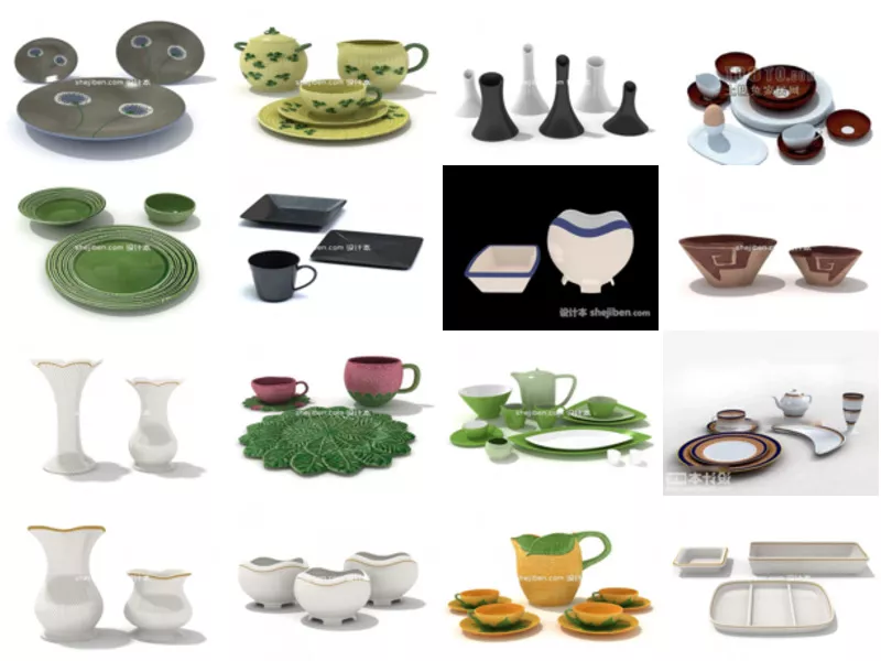 Top 20 3ds Max Dish 3D Models Latest 2022