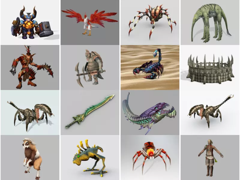 Top 20 3ds Max Fantasy 3D Models for Design Latest 2022