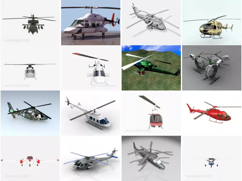 Top 20 3ds Max Helicopter 3D Models Stuff Latest 2022