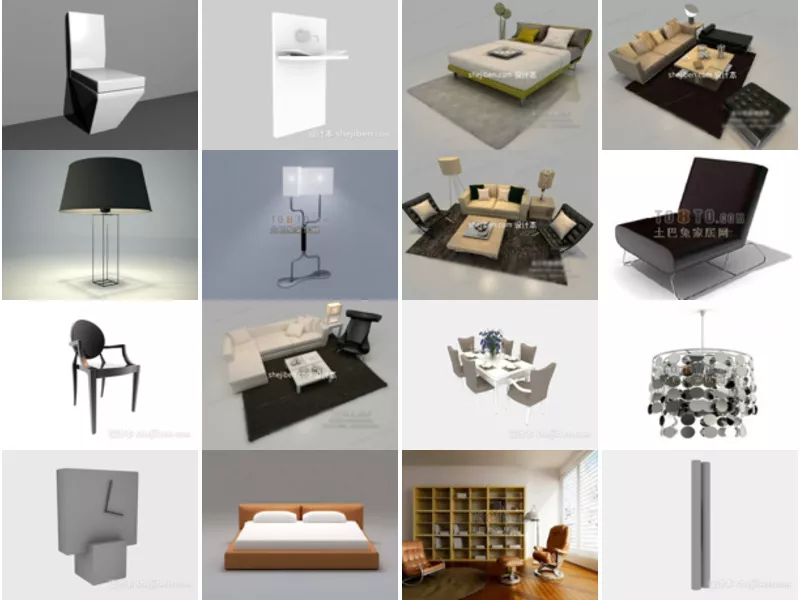 Top 20 3ds Max Minimalist 3D Models for Rendering Most Recent 2022