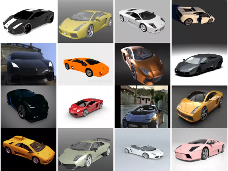 Top 20 Lamborghini Super Car 3D Models Newest 2022