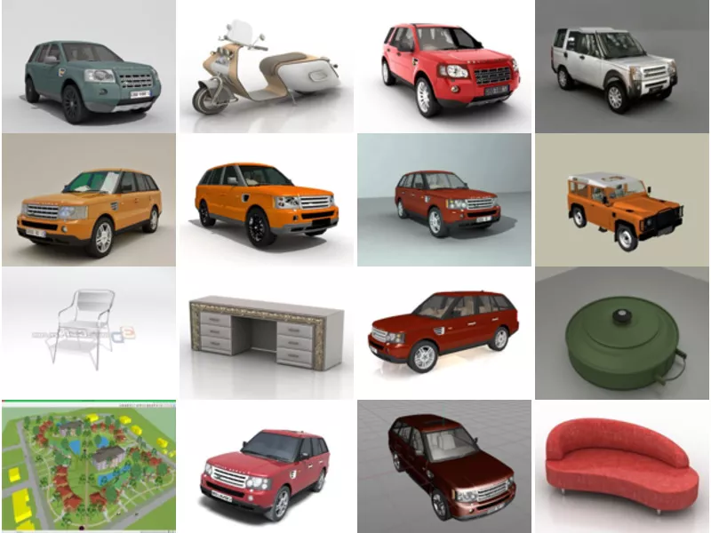 Top 20 Land 3D Models Latest 2022