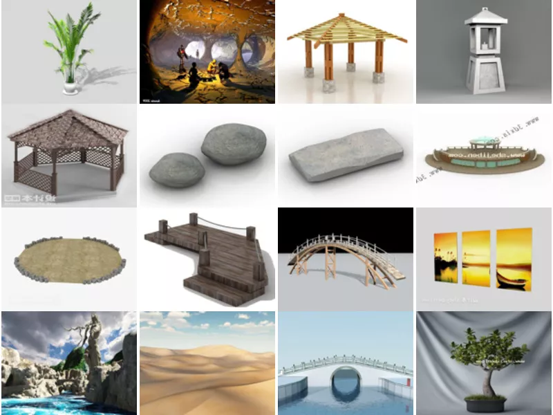 Top 20 Landscape 3D Models Newest 2022