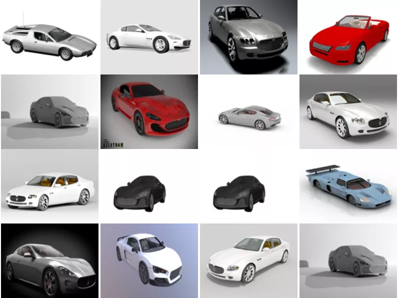 Top 20 Maserati 3D Models for Rendering Most Recent 2022