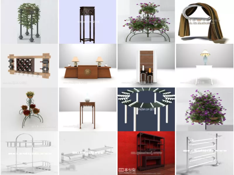 Top 20 Rack 3D Models for Rendering Newest 2022