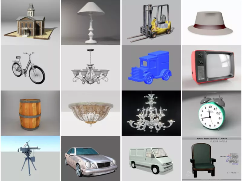 Top 20 Vintage 3D Models Most Recent 2022