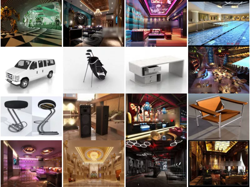 Top 20 Club 3D Models Most Popular 2022