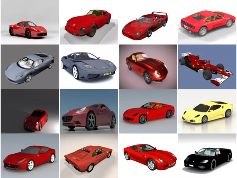 Top 20 Ferrari 3D Models for Free Most Popular 2022