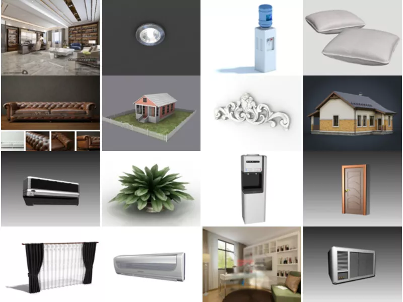 Top 20 Home 3D Models Stuff Most Popular 2022