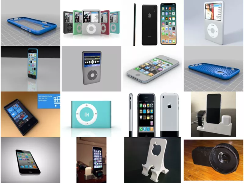 Top 20 Ios Phone 3D Models Most Popular 2022