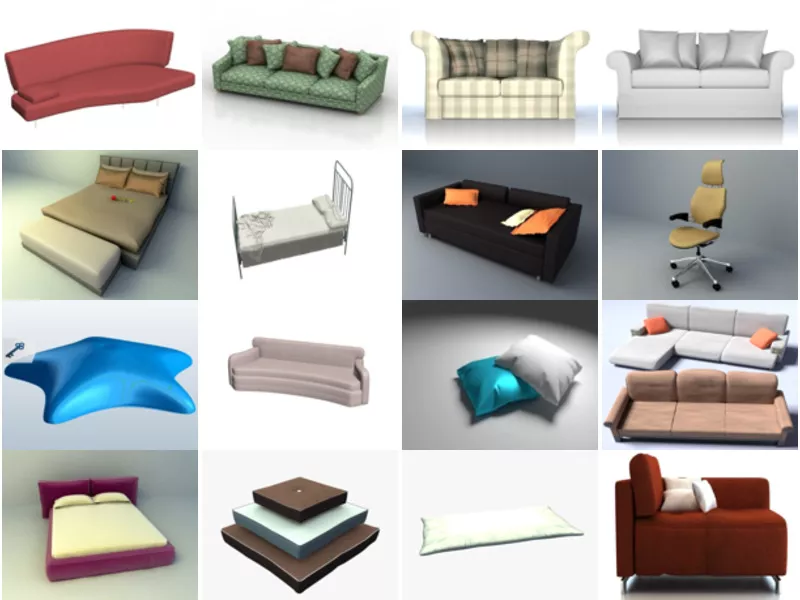Top 20 Obj Cushion 3D Models Stuff Latest 2022