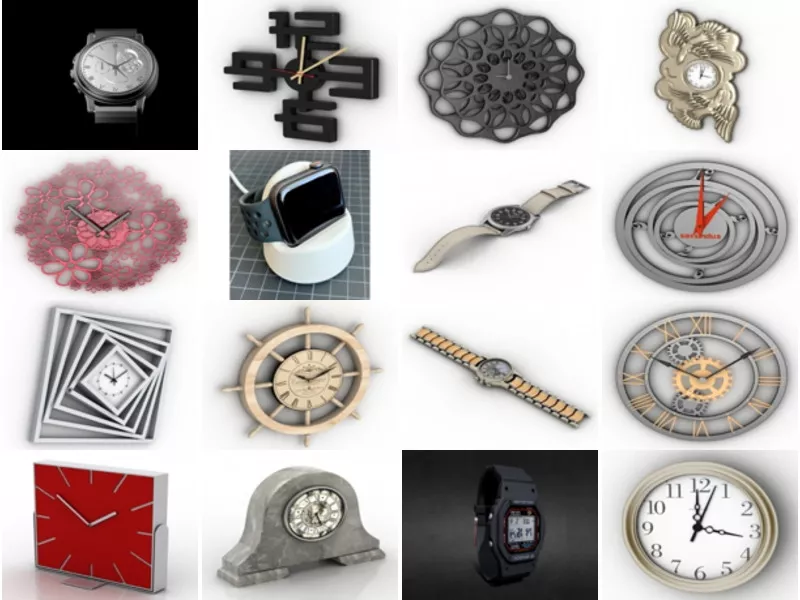 Top 20 Watch 3D Models Most Popular 2022