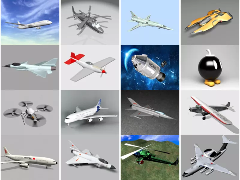 Top 21 3ds Max Aircraft 3D Models Newest 2022