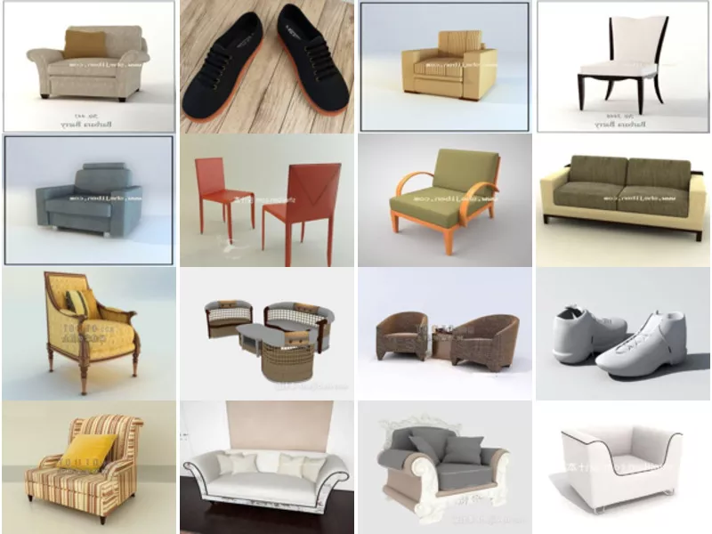Top 21 3ds Max Casual 3D Models Stuff Newest 2022