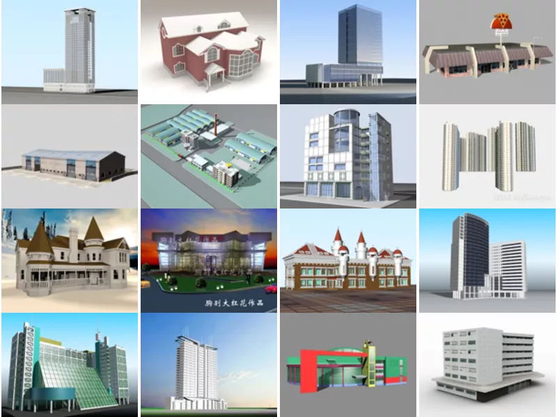 Top 21 3ds Max Exterior 3D Models for Design Newest 2022