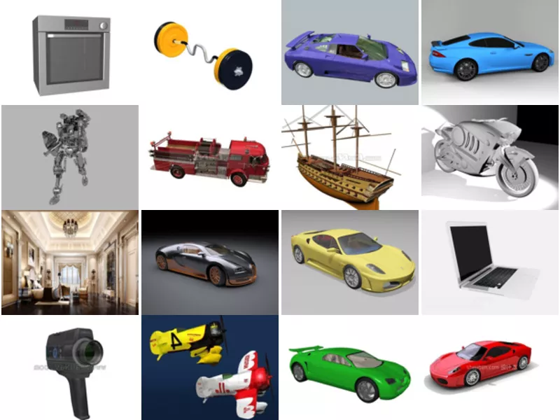 Top 21 3ds Max Super 3D Models for Design Latest 2022