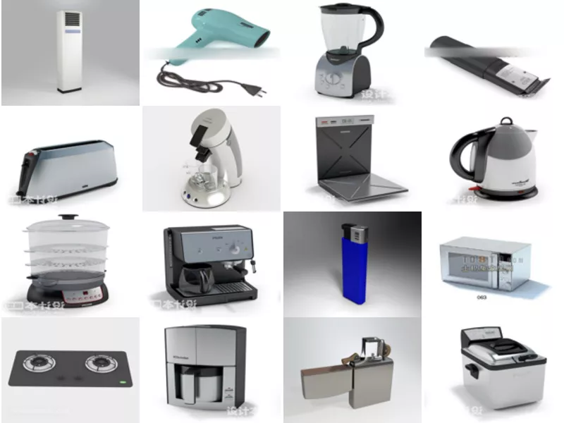 Top 21 Appliances 3D Models Stuff Newest 2022