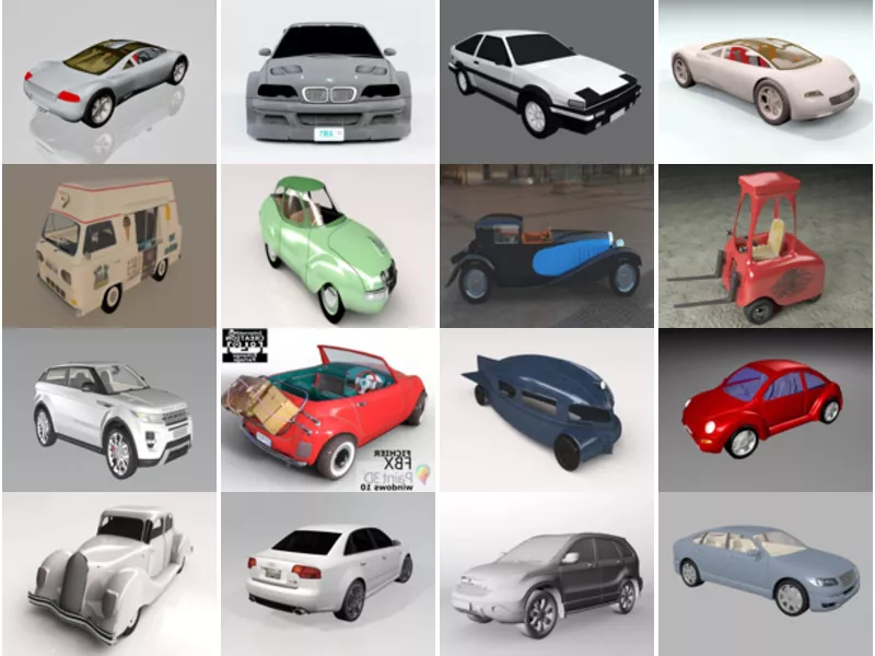 Top 21 Car 3D Models Stuff Latest 2022