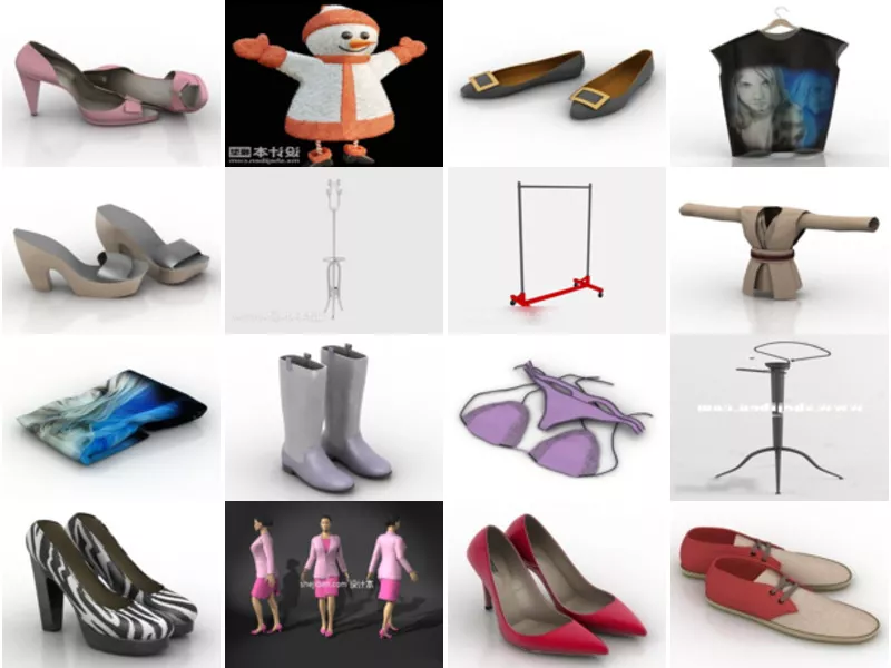 Top 21 Clothes 3D Models Most Recent 2022