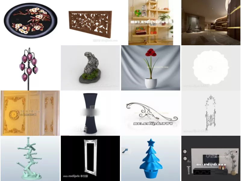 Top 21 Decorative 3D Models Latest 2022