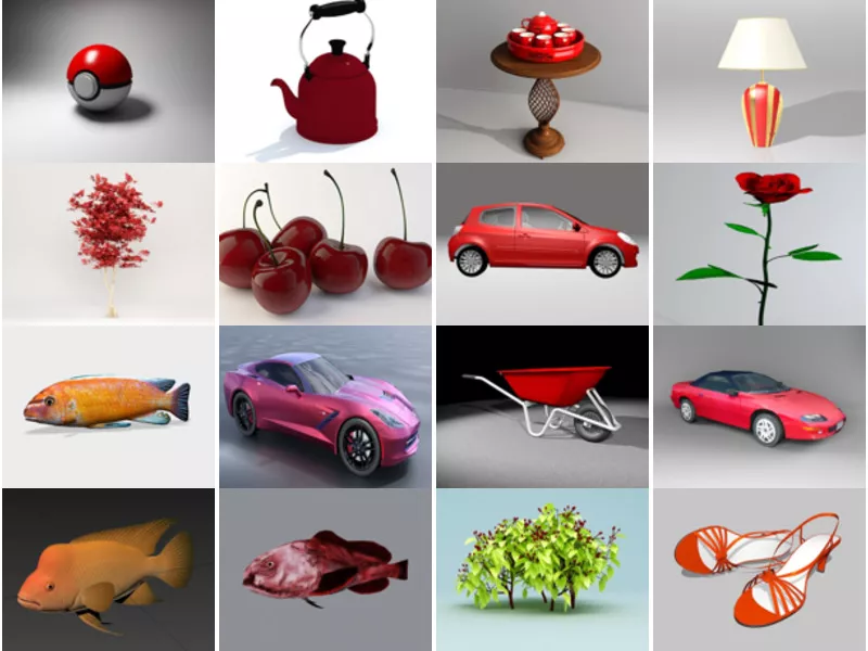 Top 21 Red 3D Models Stuff Latest 2022
