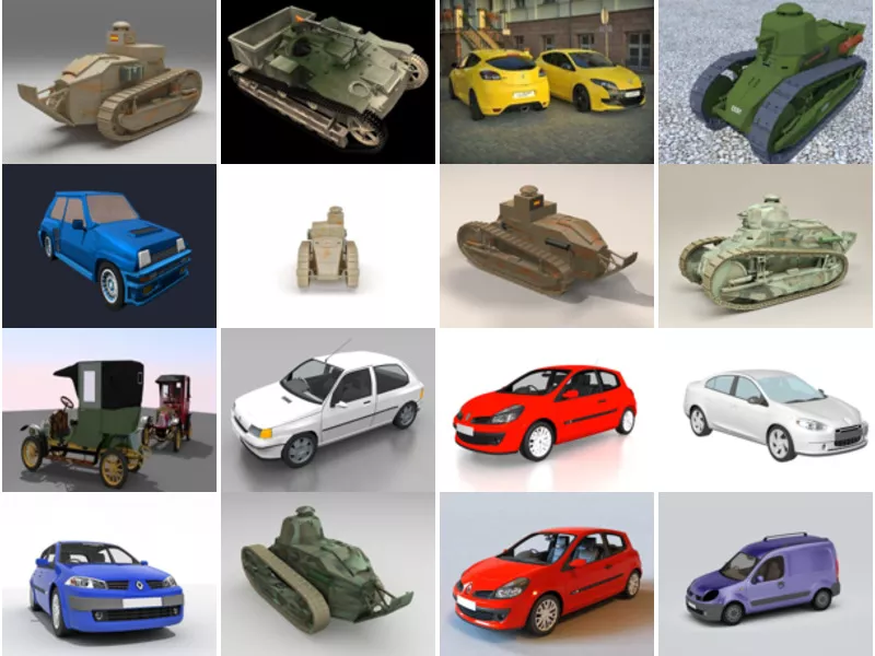 Top 21 Renault 3D Models Most Recent 2022