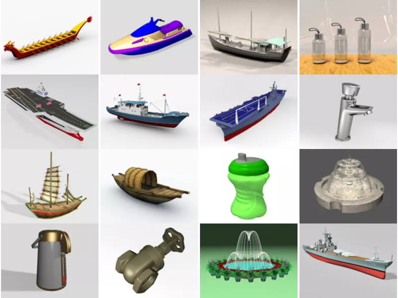 Top 21 Water 3D Models Newest 2022