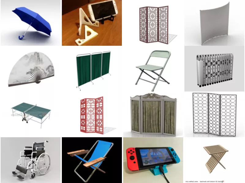 Top 21 Folding 3D Models Most Popular 2022