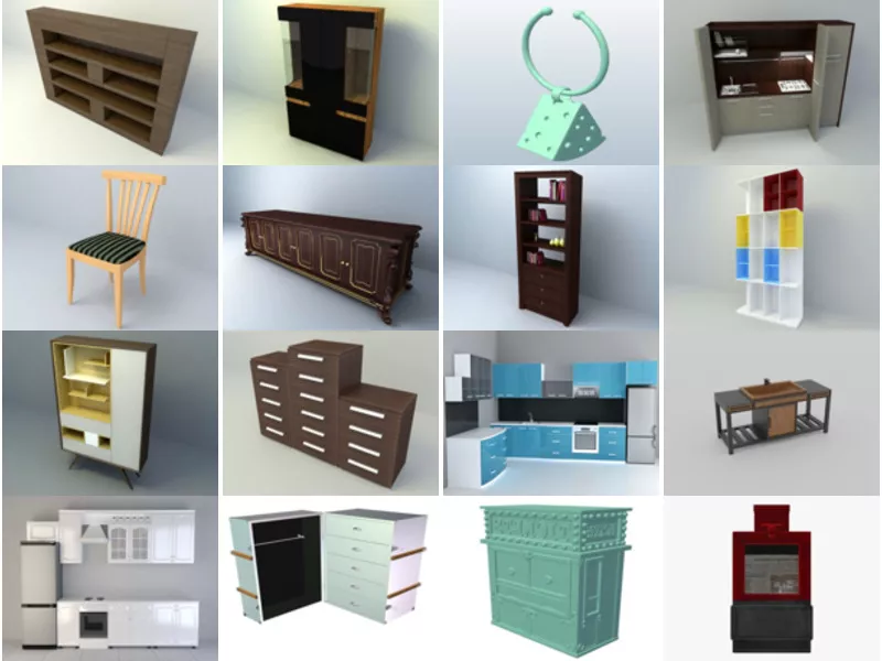 Top 21 Obj Cabinet 3D Models Most Recent 2022