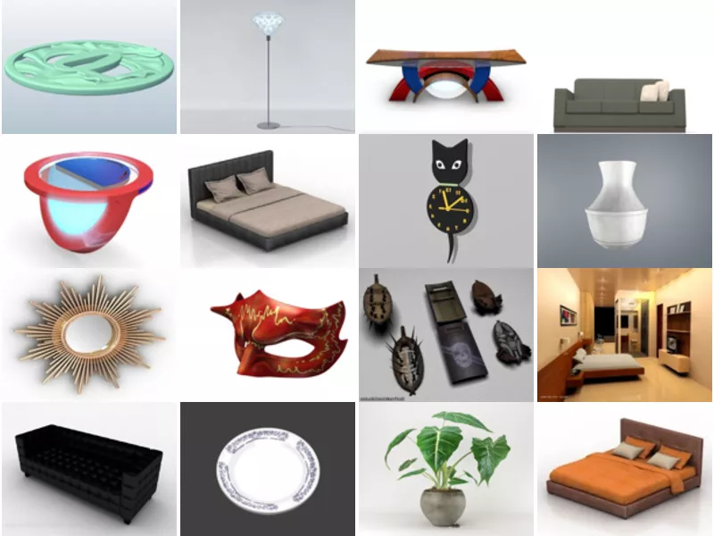 Top 21 Obj Decor 3D Models Resources Latest 2022